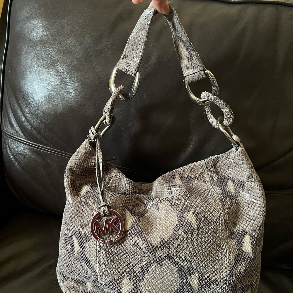 Women’s Michael Kors Python Pattern Handbag - image 2